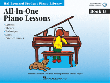 All-In-One Piano Lessons Book B