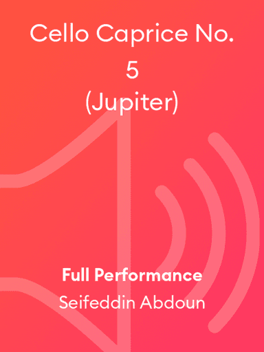 Cello Caprice No. 5 (Jupiter)