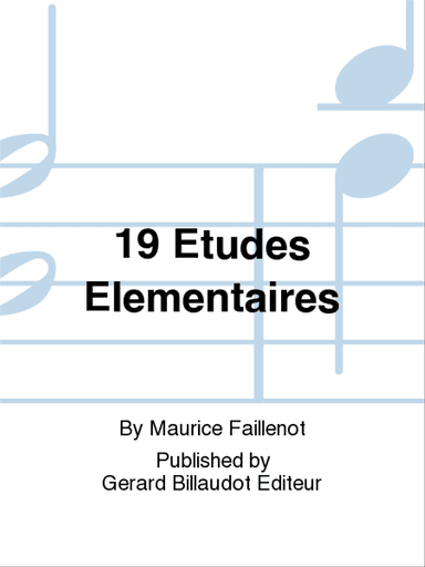 19 Etudes Elementaires