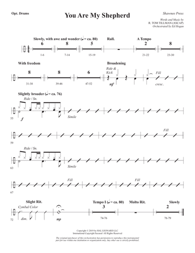 You Are My Shepherd (Psalm 23) - Drums