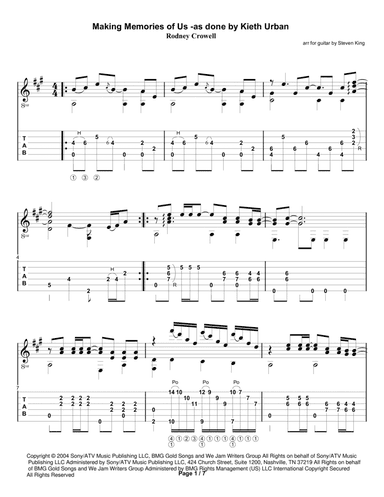 Making Memories Of Us