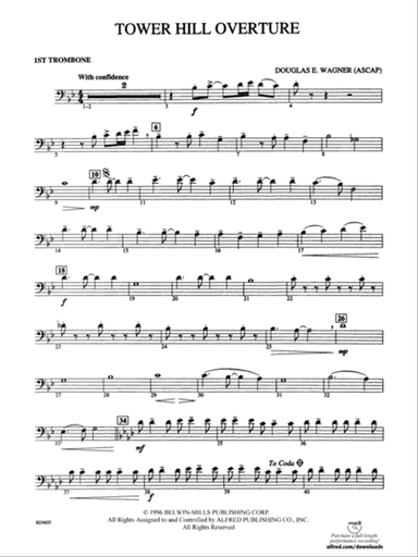 Tower Hill Overture: 1st Trombone