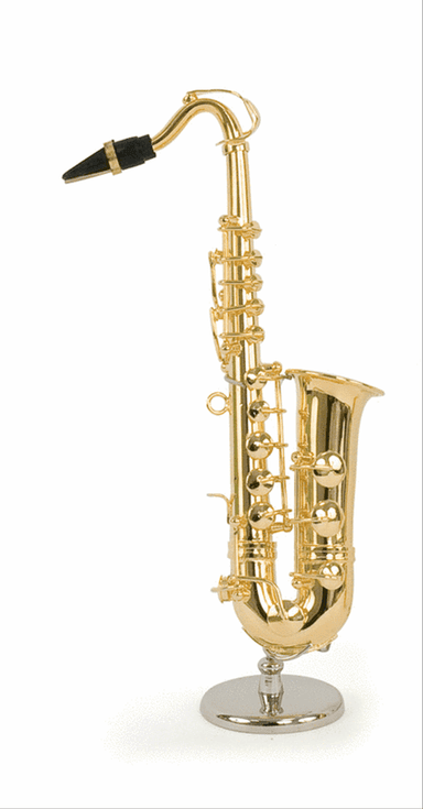 miniature instrument: tenor saxophone