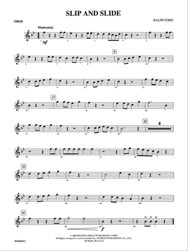 Slip and Slide: Oboe