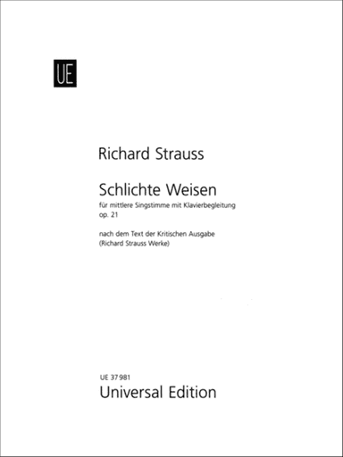 Schlichte Weisen - Med. Voice
