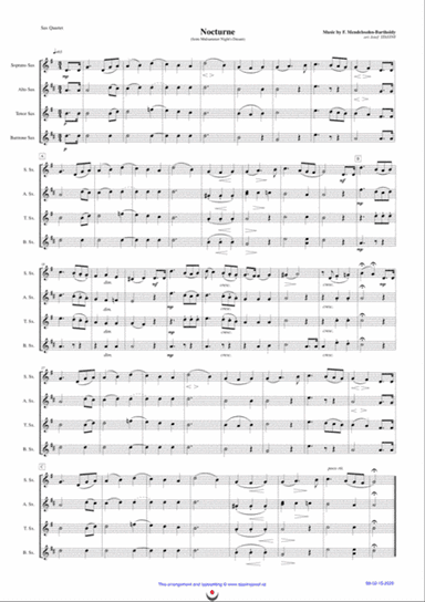 Nocturne ( Midsummer Night's Dream)