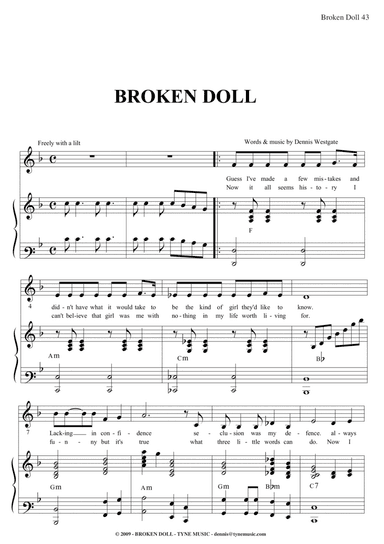 BROKEN DOLL