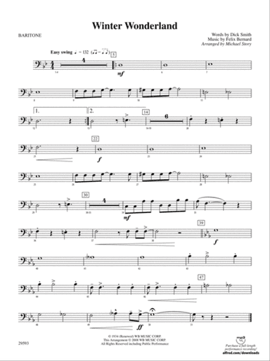 Winter Wonderland: Baritone B.C.