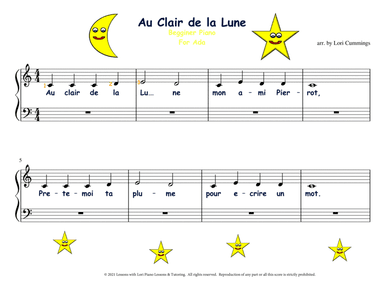 Au Clair de la Lune
