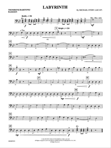 Labyrinth: 1st Trombone
