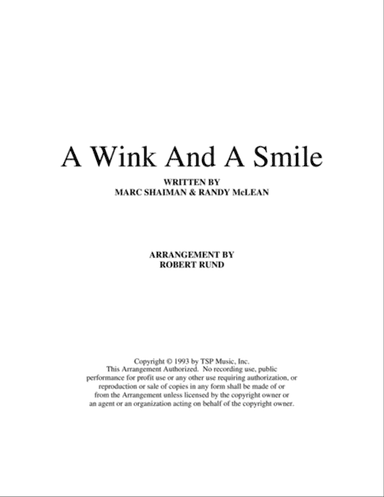 A Wink And A Smile
