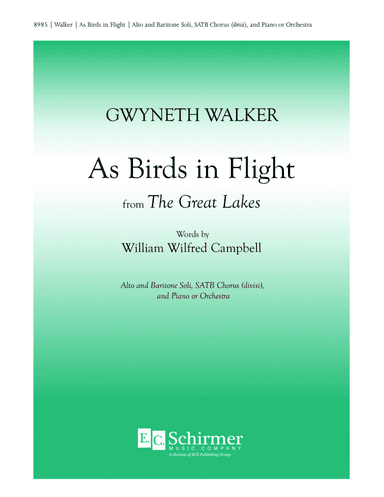 As Birds in Flight: from The Great Lakes