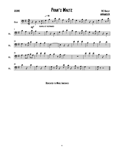 Fran's Waltz