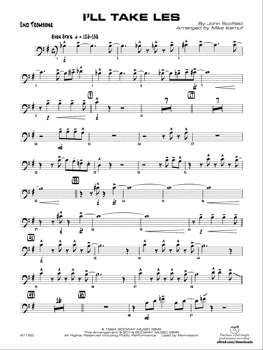 I'll Take Les: 2nd Trombone