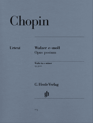 Waltz in E minor Op. Posth.
