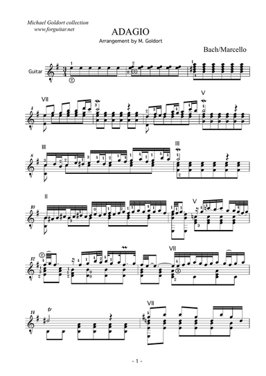 Bach - Marcello - "Adagio"
