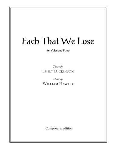 Each That We Lose