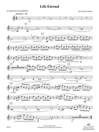 Life Eternal: E-flat Baritone Saxophone