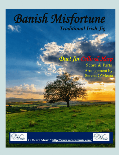 Banish Misfortune for Cello & Harp