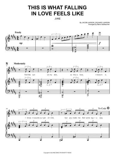 This Is What Falling In Love Feels Like