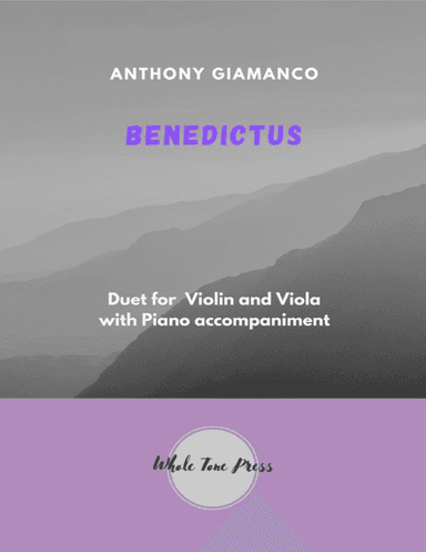 BENEDICTUS (Violin, Viola, piano)