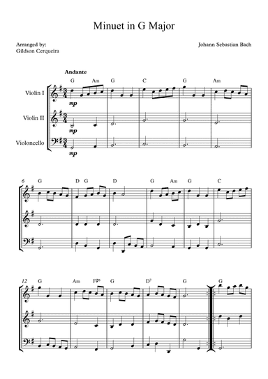 Minuet in G