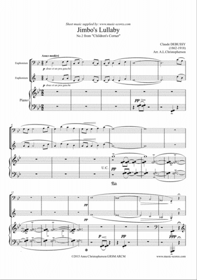 Jimbo's Lullaby - Euphonium and Piano