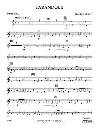 Farandole - Baritone T.C.