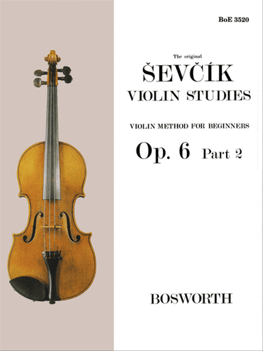 Otakar Sevcik: Violin Studies - Violin Method For Beginners Op.6 Part 2