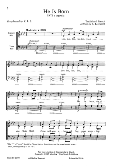 He Is Born (Downloadable)
