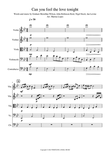 Can You Feel The Love Tonight