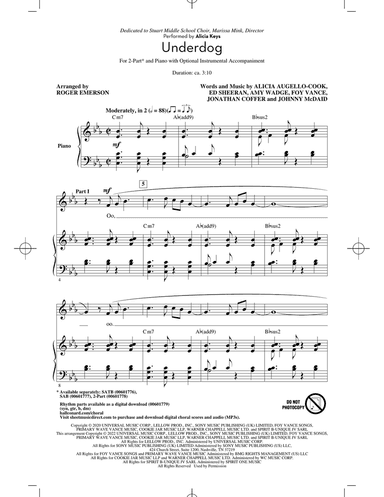 Underdog (arr. Roger Emerson)