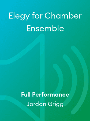 Elegy for Chamber Ensemble