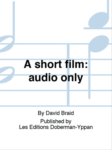 A short film : audio only