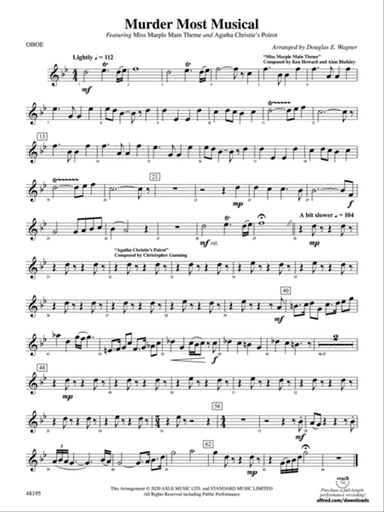 Murder Most Musical: Oboe