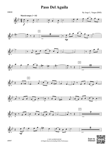 Paso Del Aguila: Oboe