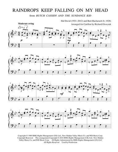 Raindrops Keep Fallin' On My Head