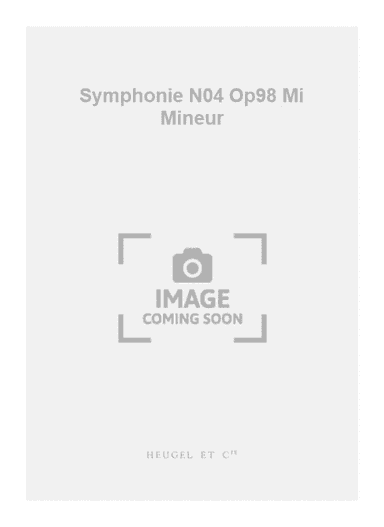 Symphonie N04 Op98 Mi Mineur
