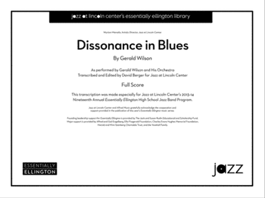 Dissonance in Blues: Score