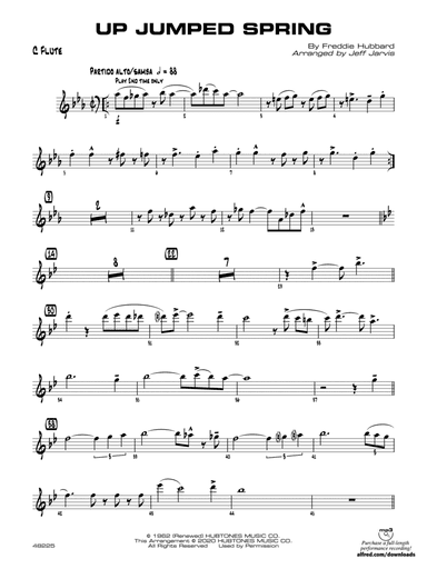 Up Jumped Spring: Flute