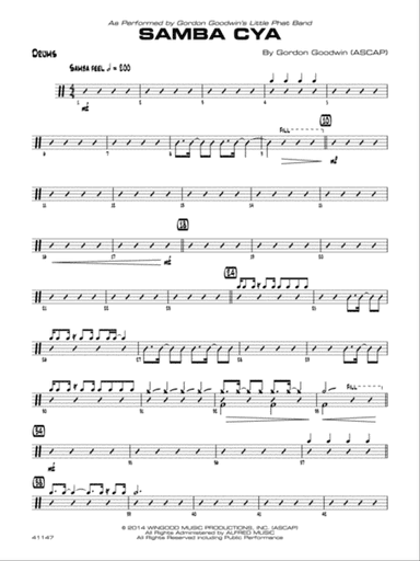 Samba Cya: Drums