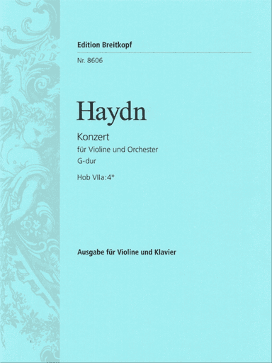 Violin Concerto in G major Hob VIIa:4*