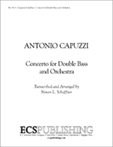 Concerto in F for Double Bass and Orchestra (Additional Full Score)
