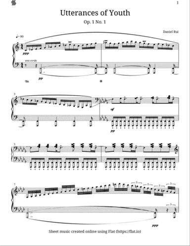 Utterances of Youth 1