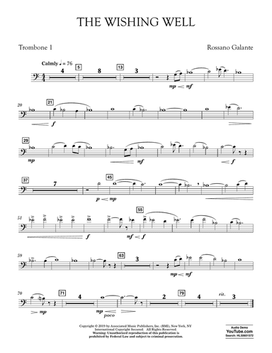 The Wishing Well - Trombone 1