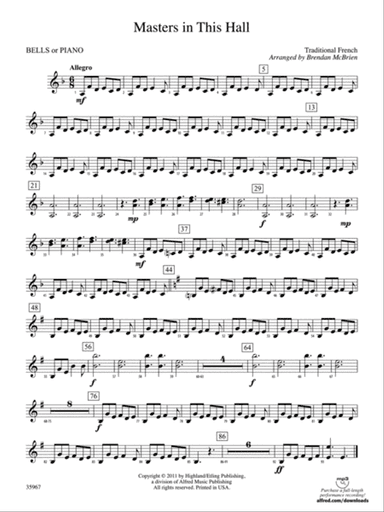 Masters in This Hall: Bells