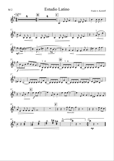 Estudio Latino Mandolin 2 part