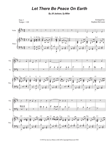 Let There Be Peace On Earth