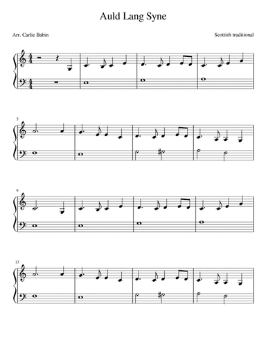 Auld Lang Syne