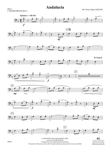 Andalucía: Part 1 - C Instruments (B.C.)